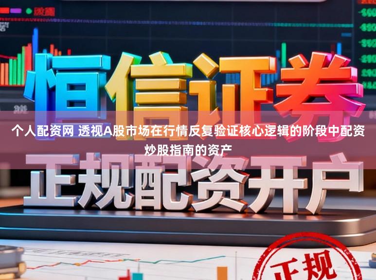 个人配资网 透视A股市场在行情反复验证核心逻辑的阶段中配资炒股指南的资产