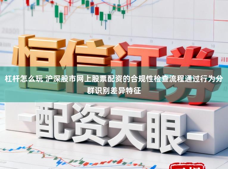 杠杆怎么玩 沪深股市网上股票配资的合规性检查流程通过行为分群识别差异特征