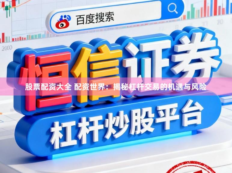 股票配资大全 配资世界：揭秘杠杆交易的机遇与风险