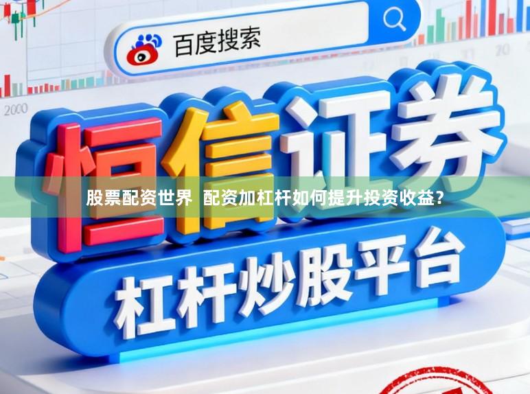 股票配资世界  配资加杠杆如何提升投资收益？